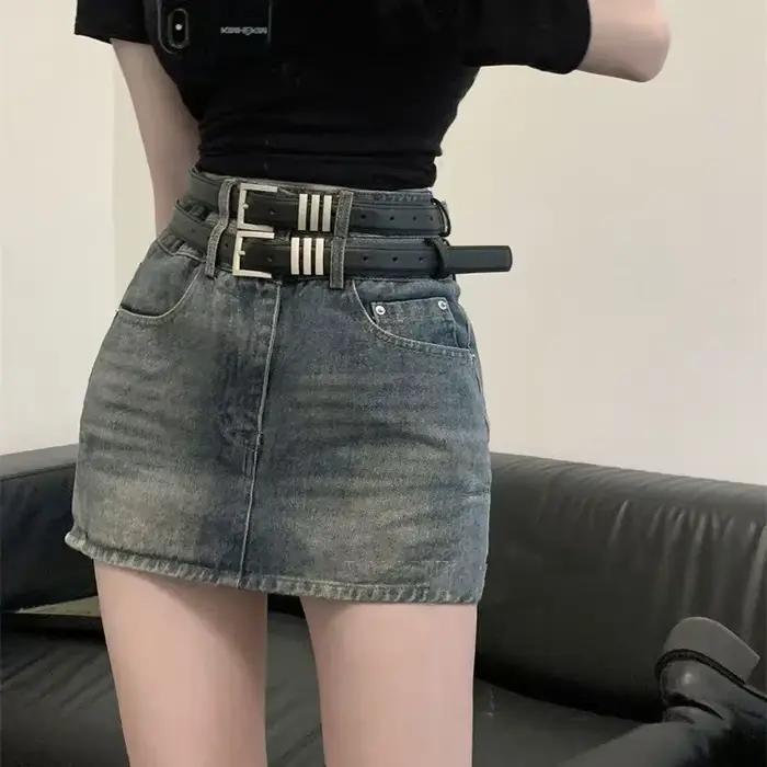 Mini jupe en Jean pour femmes