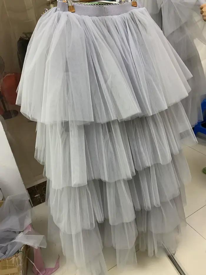 Jupe multi-jupe en Tulle pour femmes