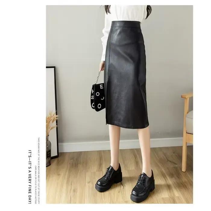 Jupe mi-longue, nouveau Style pour printemps et automne