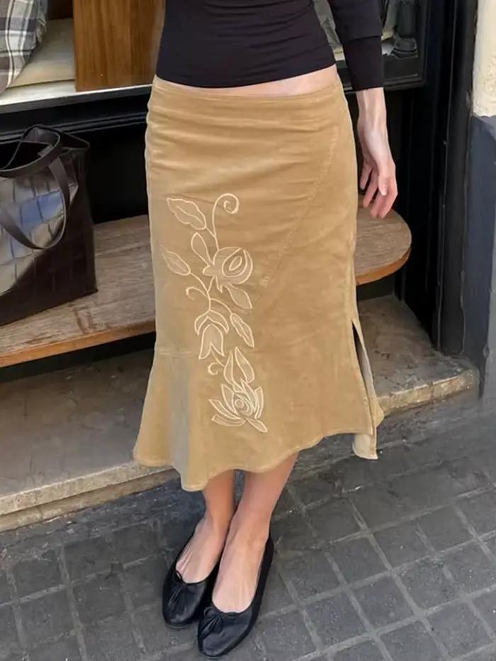 Jupe Midi Vintage Femme Trendix 2026