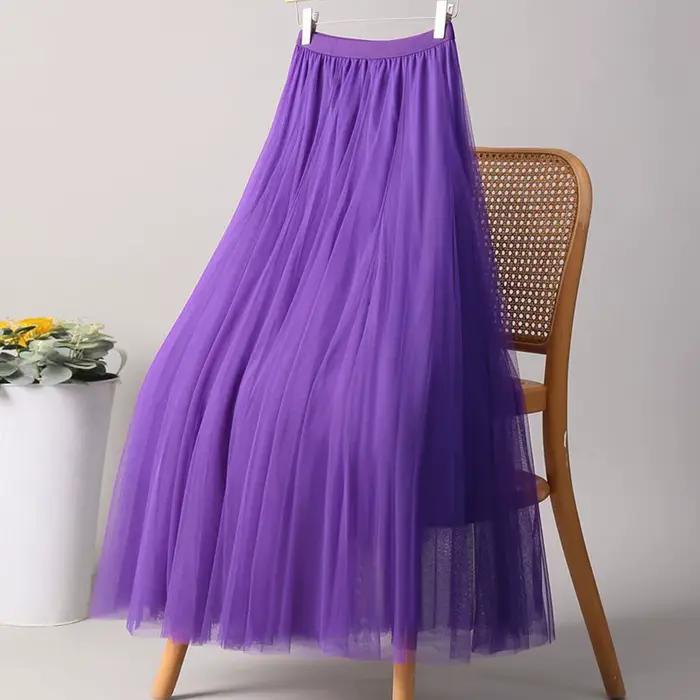 Jupes élégantes en Tulle pour femmes