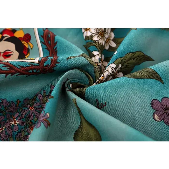 Jupe trapèze mi-longue en coton pour femme, APRIL MODA, style vintage, pin-up, rockabilly, patineuse, école, polyvalente, silhouette élégante ```