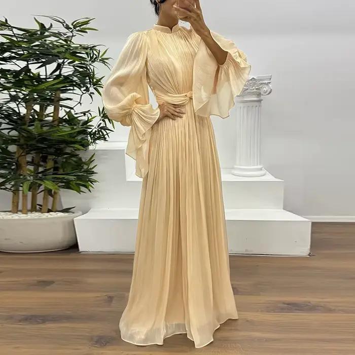 Robe de soirée en soie pour femmes
