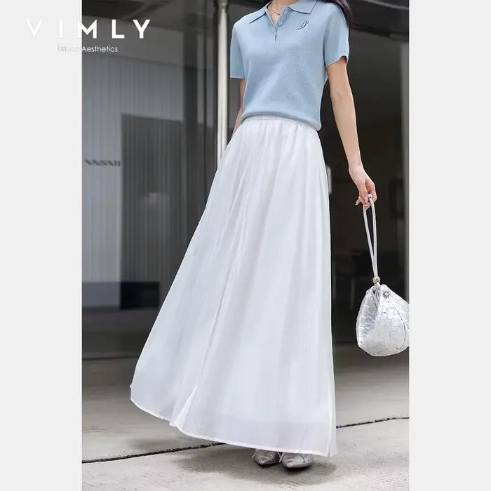 Jupe rétro en Lyocell VIMLY pour femme