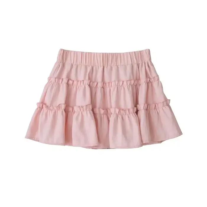 WOarmacJK-Mini robe rose élégante