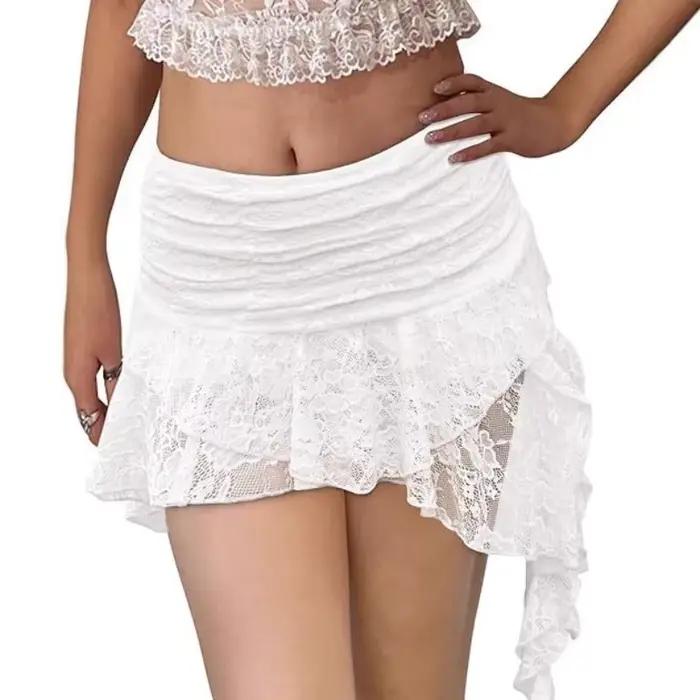 Mini-jupe Y2K en dentelle