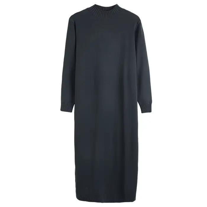 Robe demi-col roulé pour femme