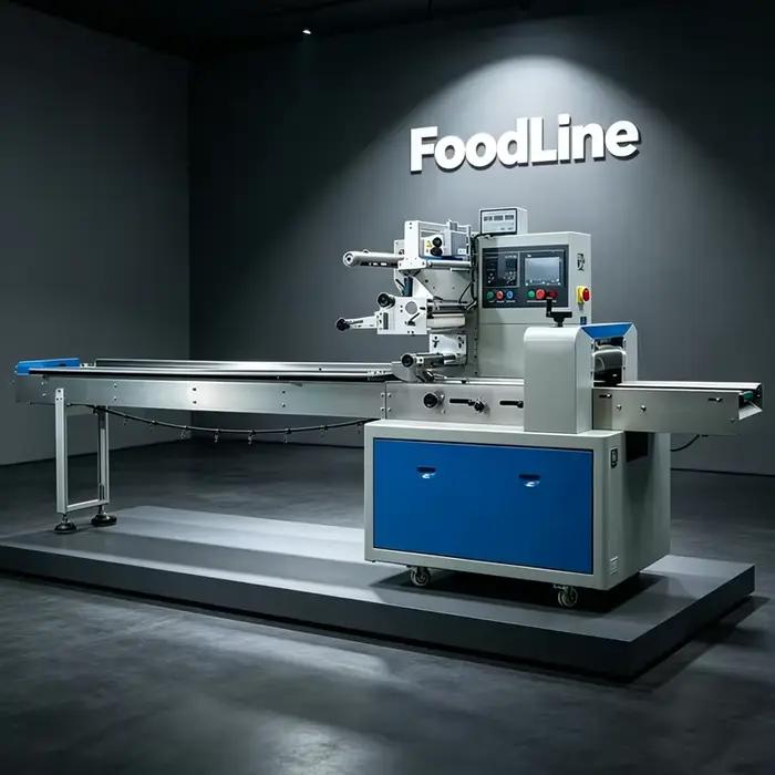 Machine d'emballage de légumes de qualité alimentaire, très demandée, pour poivrons longs, poivrons verts, poivrons en grappe, machine d'emballage en coussin, OME