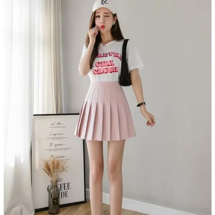 Jupe plissée pour femme