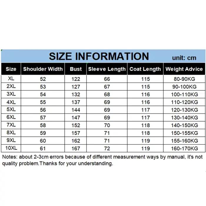 Doudoune blanche Extra longue pour homme, manteau épais Cargo noir à capuche, chaud, grande taille 6XL 7XL 8X 9XL 10XL, hiver 2023 86%