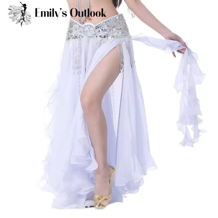 Jupe en mousseline de soie pour femme