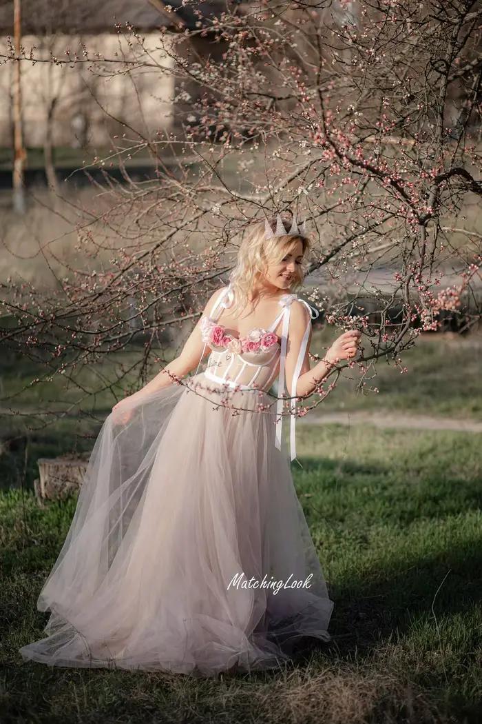Robe de mariée Corset bohème