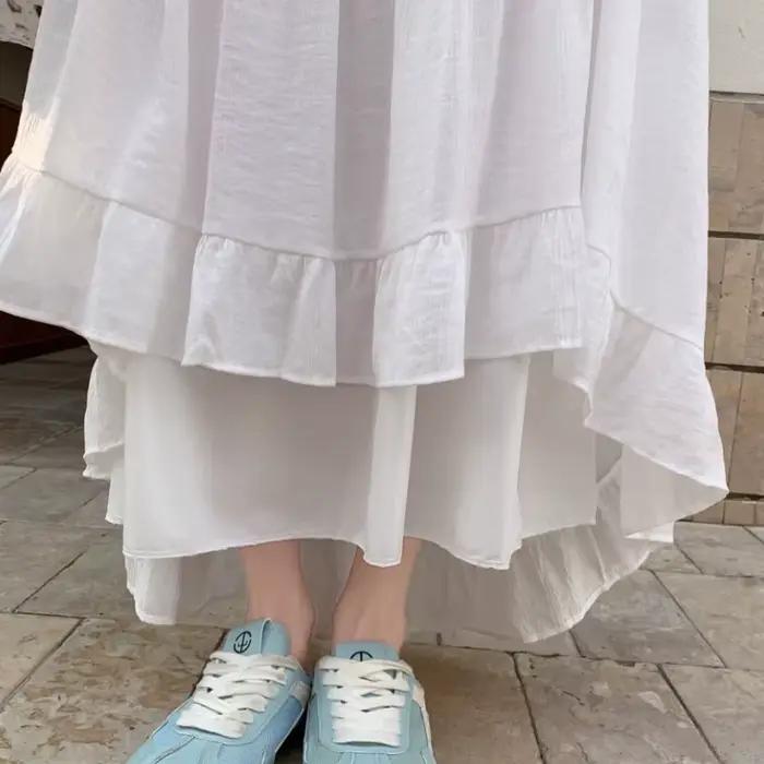 105cm Maxi jupes longues femmes printemps été