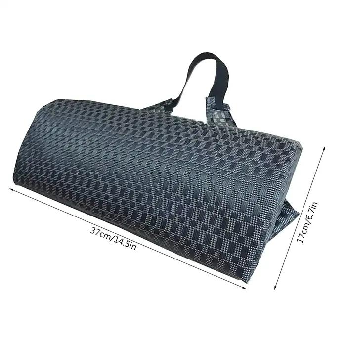 Coussin de chaise longue de jardin, oreiller de cou, appui-tête pour chaise inclinable, coussin de chaise de plage, coussin de chaise longue de camping et de terrasse, sangle réglable, pour la pause d
