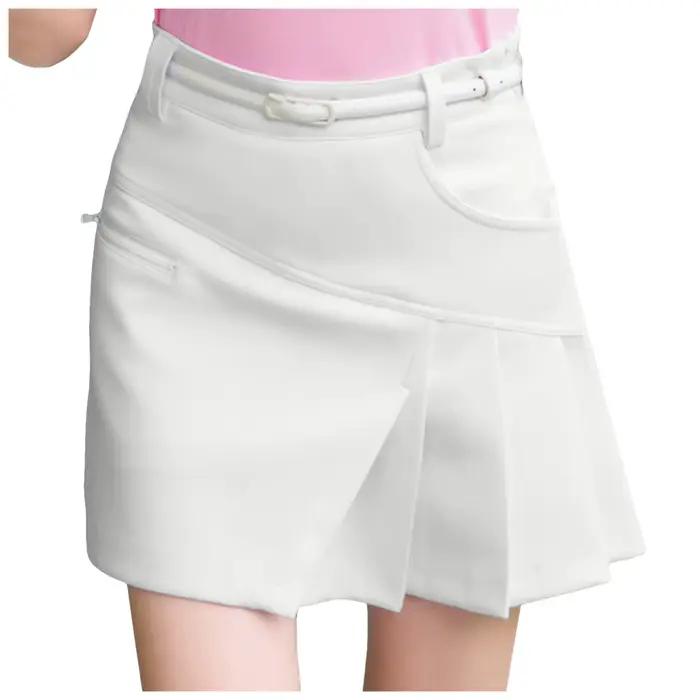 Jupe de tennis taille haute pour femme