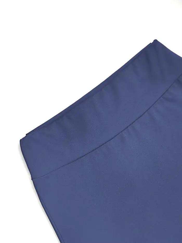 Jupe longue à taille haute