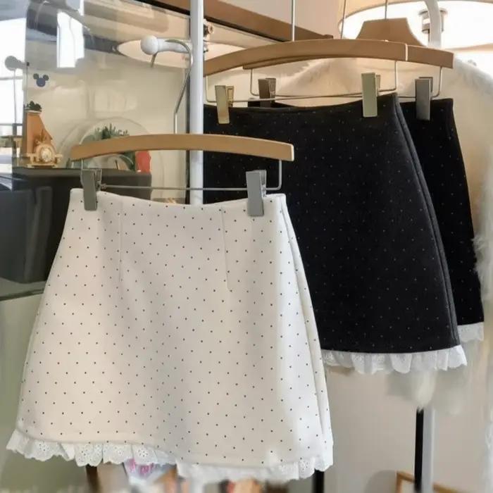 Mini-jupe élégante à taille haute
