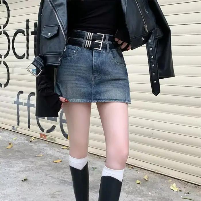Mini jupe en Jean pour femmes