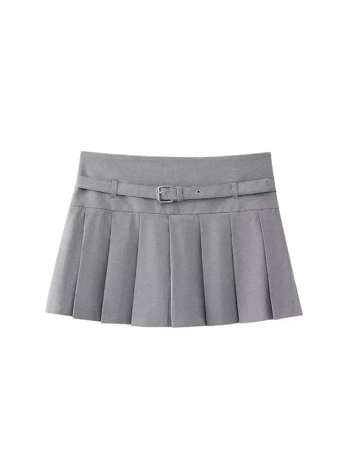 Jupes courtes plissées pour femmes