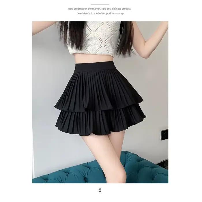 Jupe plissée pour femme