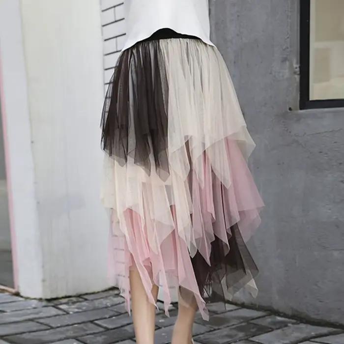 Jupe midi d'automne élégante pour femmes