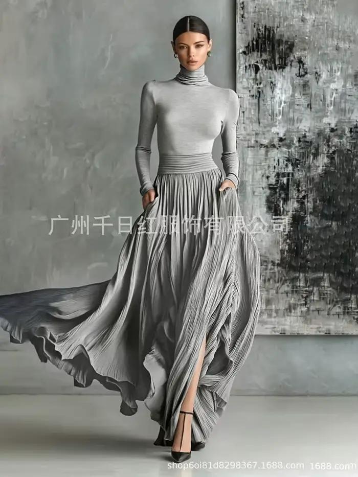 Ensemble jupe longue élégante pour femme