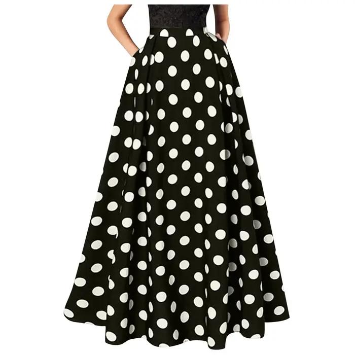 Jupe maxi bohème pour femmes