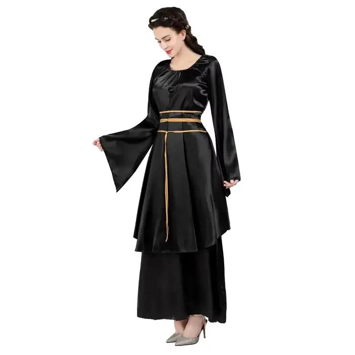 Robe longue médiévale pour femme