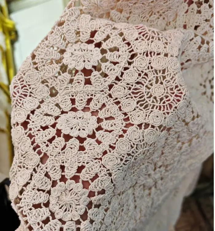 Jupe en coton de forme carrée pour femme