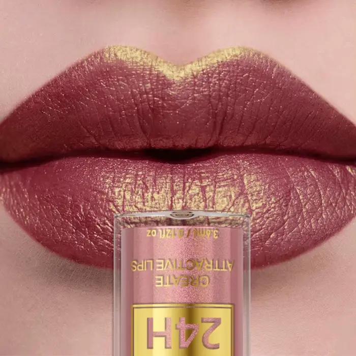 Rouge à lèvres métallique à paillettes, 14 couleurs, brillant, longue durée, liquide imperméable, maquillage, huile, teinte, cadeaux pour W