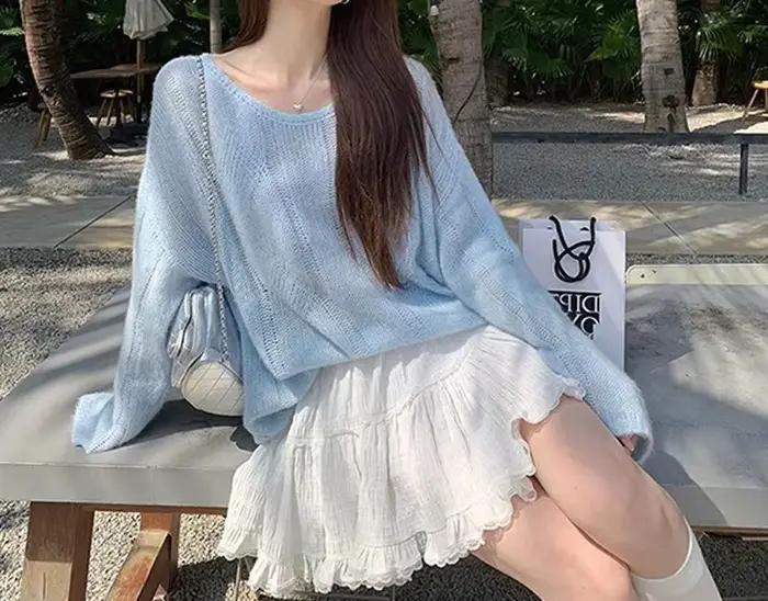 Jupe blanche en dentelle style ballet