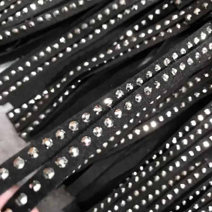 Femmes jupe mode 2025 nouveau automne taille haute ceinture multicouche courte lourde forage strass