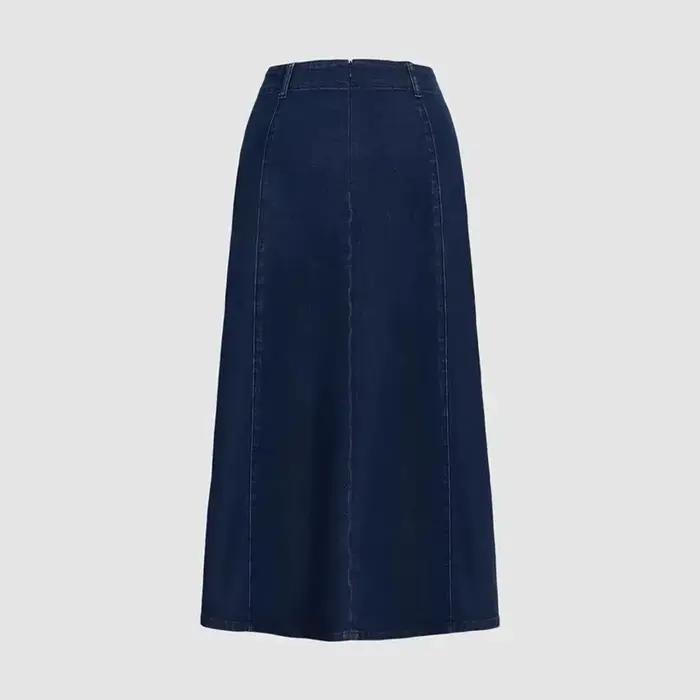 Jupes longues en jean pour femmes