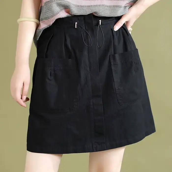 Nouvelle Collection Été : Jupes Décontractées Femme à Taille Haute