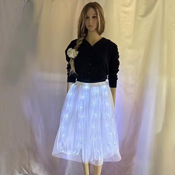 Jupe Tutu lumineuse LED pour filles adultes
