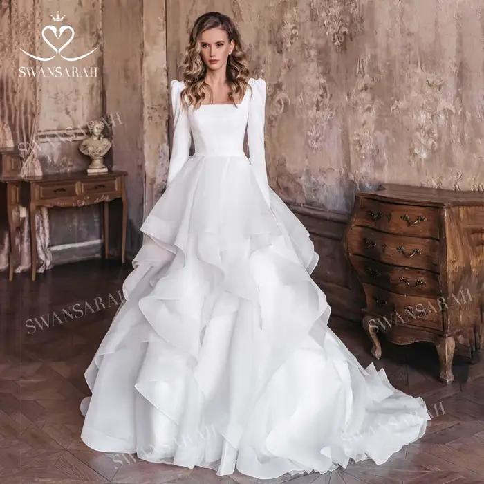 Robe De mariée à manches longues