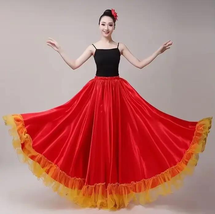 Jupe de Flamenco espagnole pour femme gitane