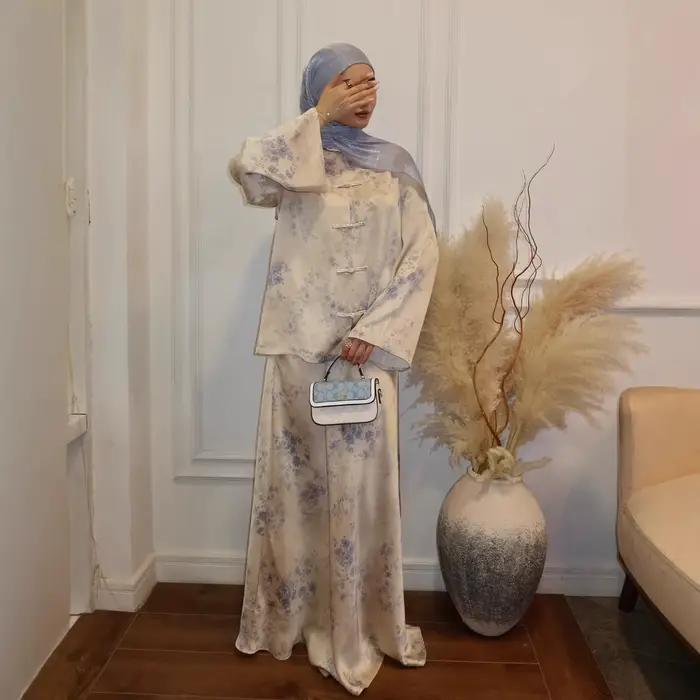 Ensemble jupe et veste musulmane pour femme