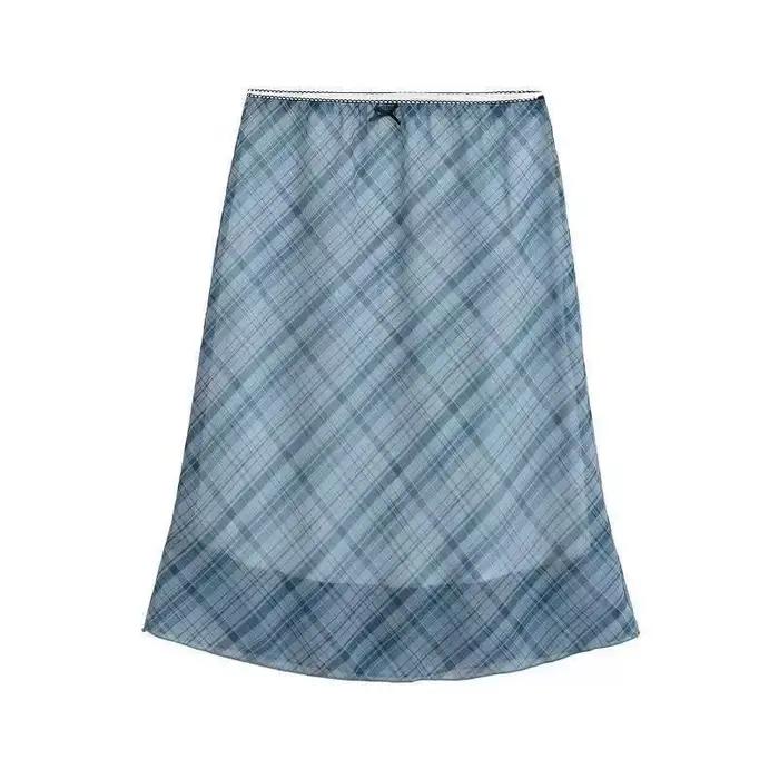 Jupe sirène taille haute coupe trapèze style coréen rose uni pour femmes toutes saisons sorties élégantes et décontractées