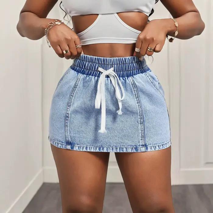 Jupes en jean pour femmes
