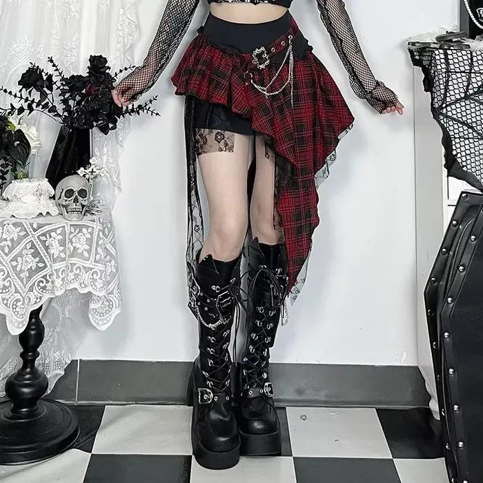 Jupe Punk gothique pour femmes