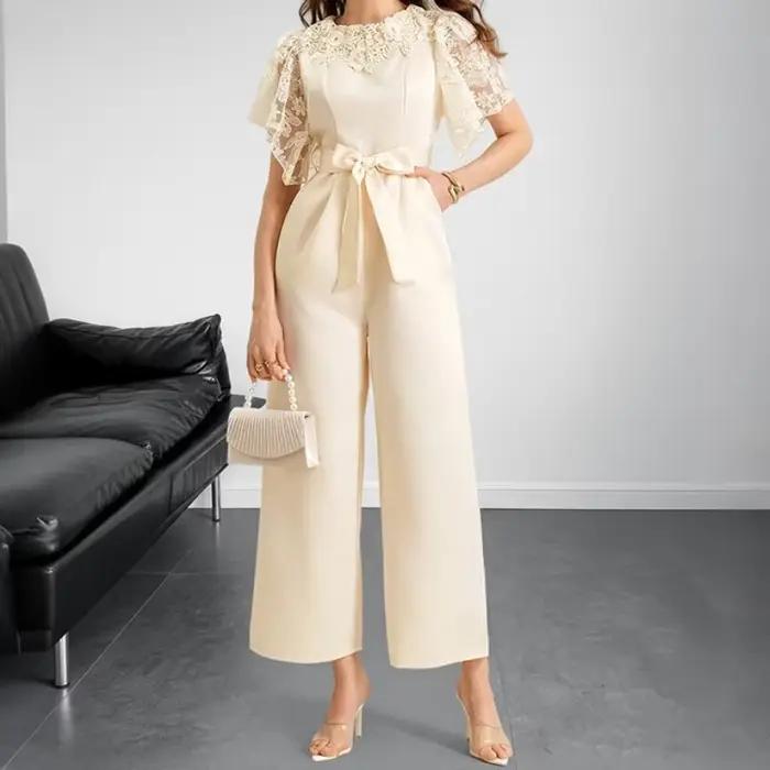 Nouvelle combinaison de soirée élégante en satin style 2026