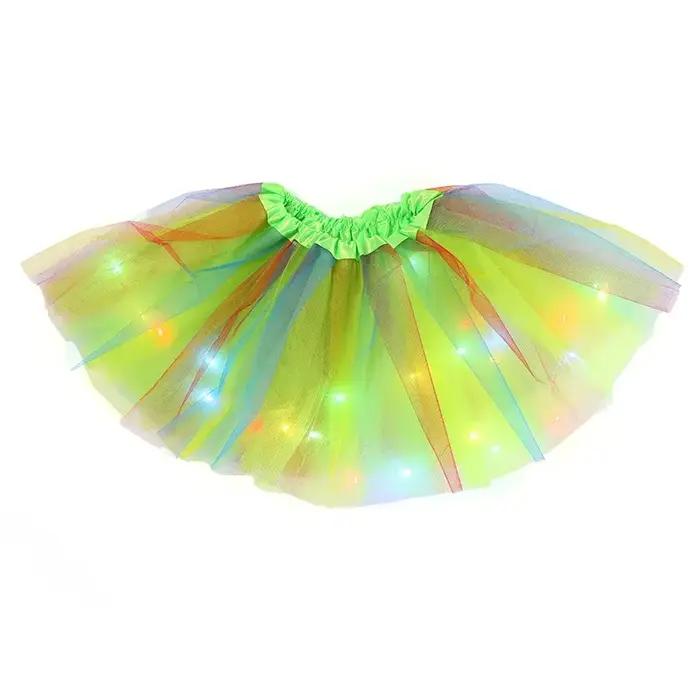Jupes scintillantes LED pour filles