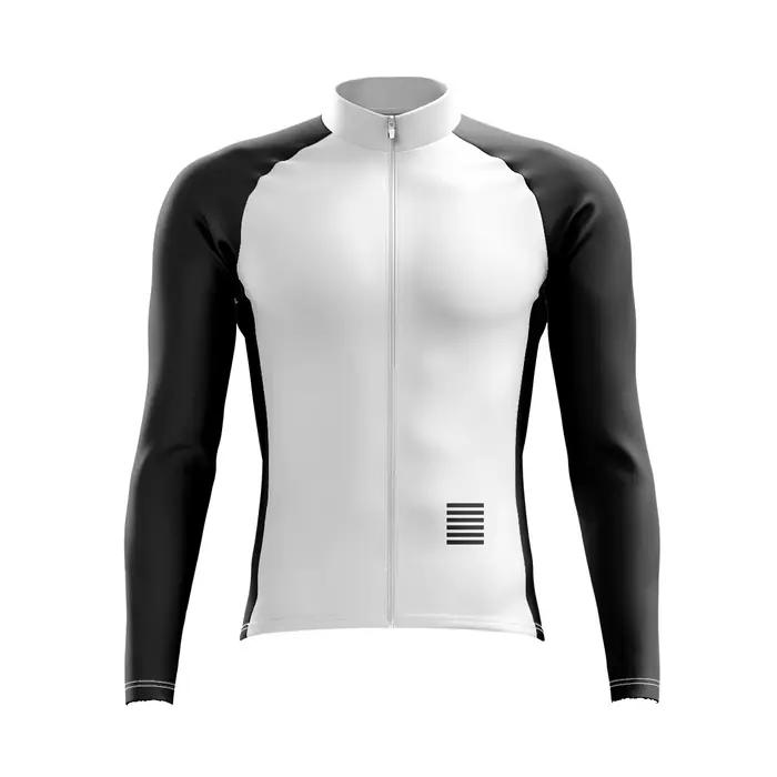 Maillot de cyclisme à manches longues pour homme, vêtements de vélo de route été-printemps, style équipe pro Canada, maillot long pour homme