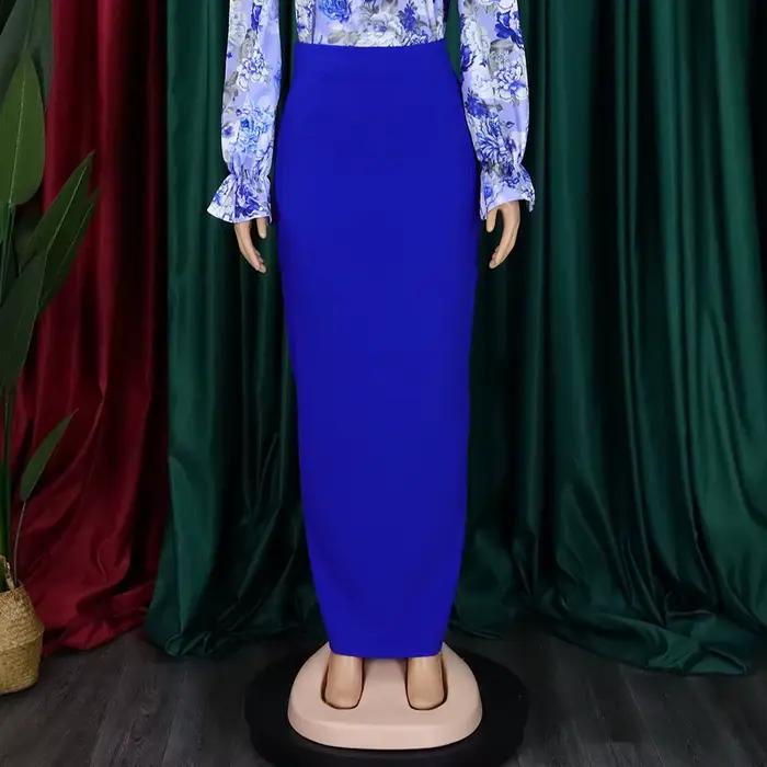 Jupe longue taille haute élégante pour femme