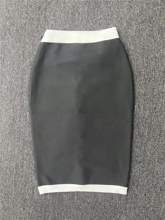 Jupe crayon taille haute pour femme