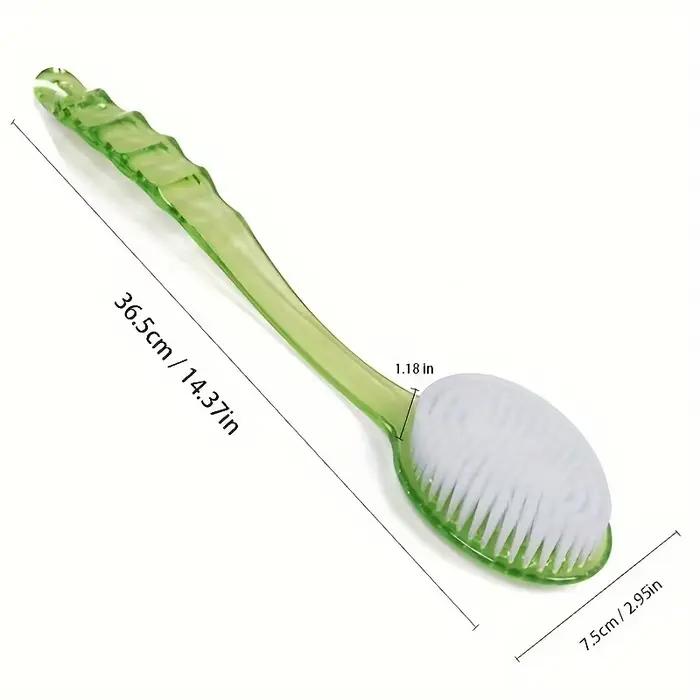 Brosse de bain à long manche, brosse de Massage et de nettoyage du dos, accessoire de salle de bain essentiel