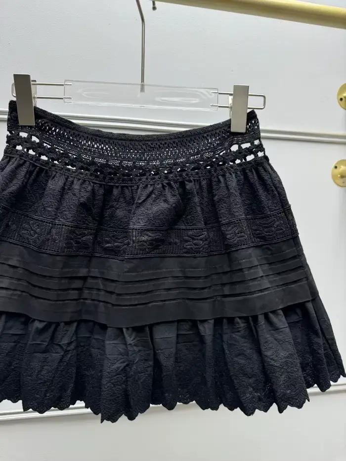 Jupe plissée pour femme 100% coton