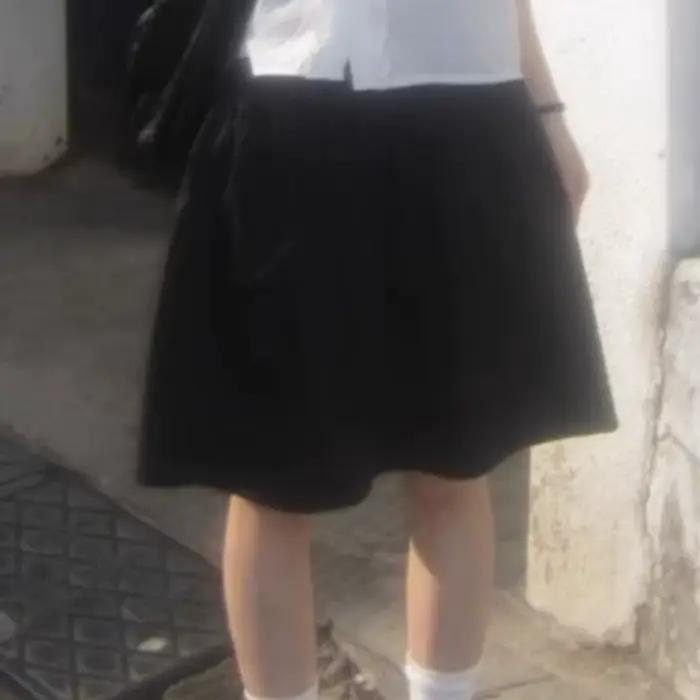 Matakawa Y2k bourgeon jupes femmes solide mode coréenne Vintage a-ligne Faldas Mujer printemps été Streetwear jupe longue