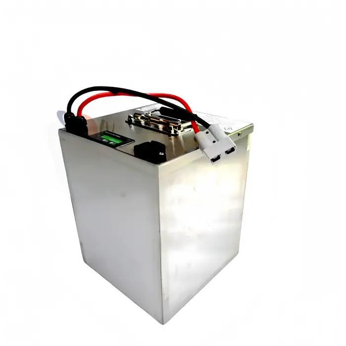 Batterie Lifepo4 48V, 20Ah, 30Ah, avec BMS, longue durée de vie, pour tricycle électrique 2000W, avec chargeur